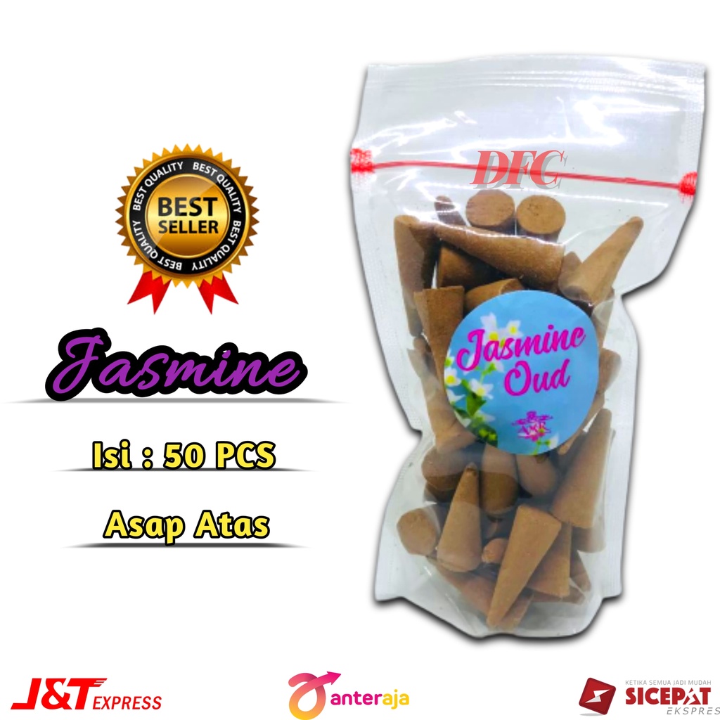 Dupa Kerucut Peluru Jasmine Dupa Hio Dupa Kerucut Dupa Asap Turun kebawah