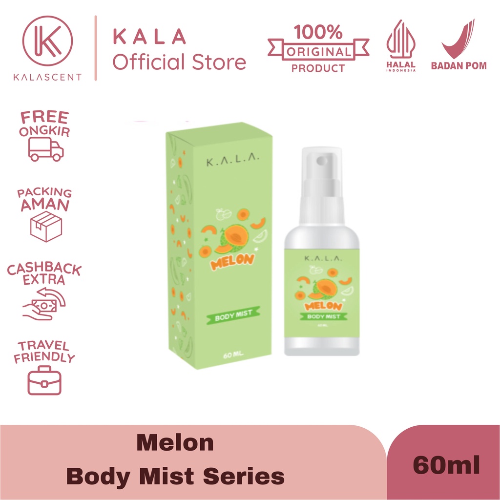 KALA Body Mist Melon Fruity Series