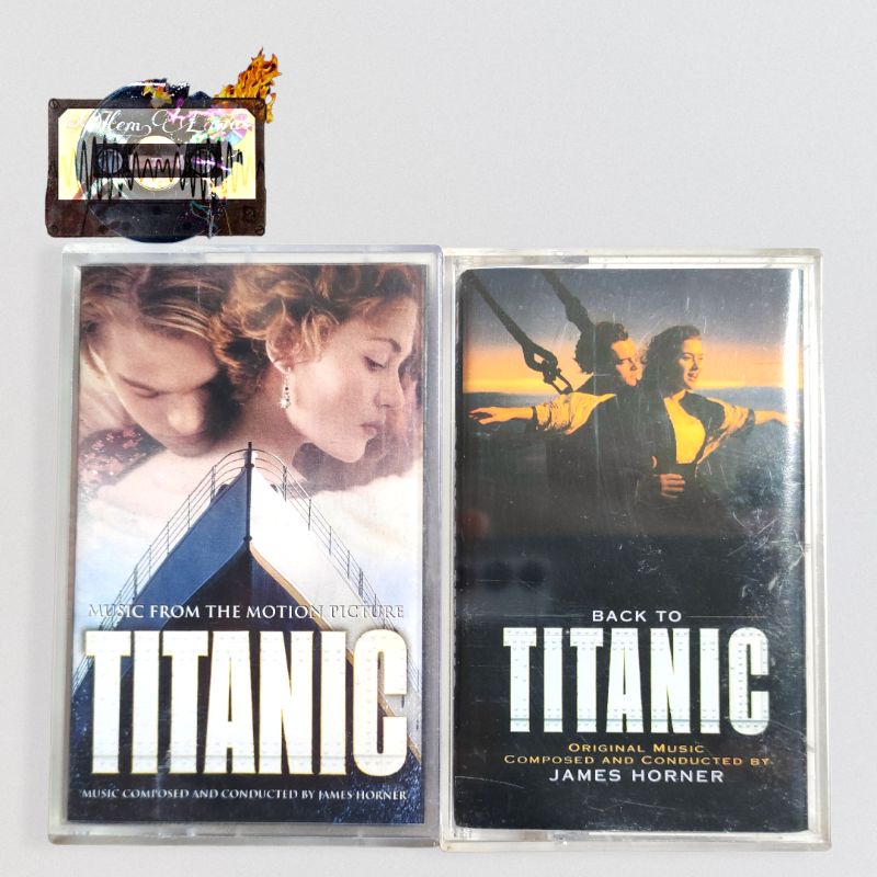 Dijual Paket Kaset Pita: TITANIC SOUNDTRACK FILM