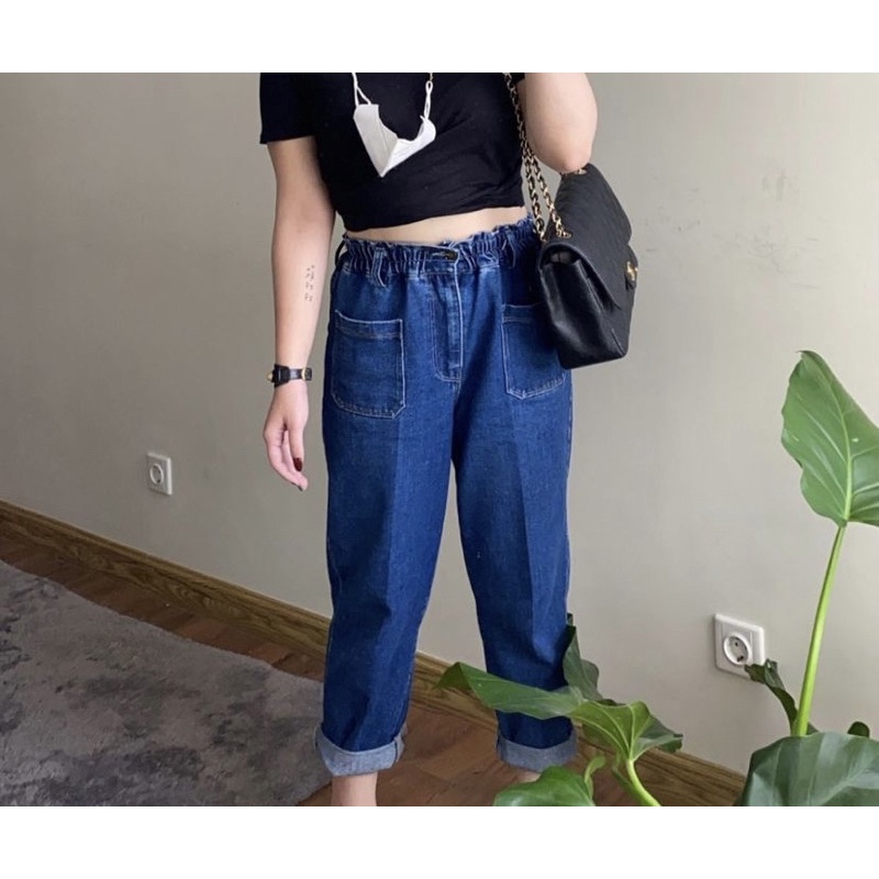 Preloved Alexa Baggy jeans Monomolly size M