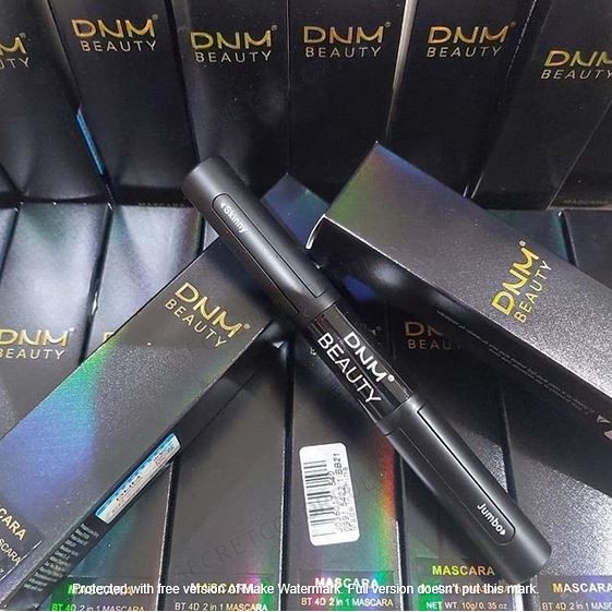 DNM Fiber Lashes 2 in 1 Mascara Black