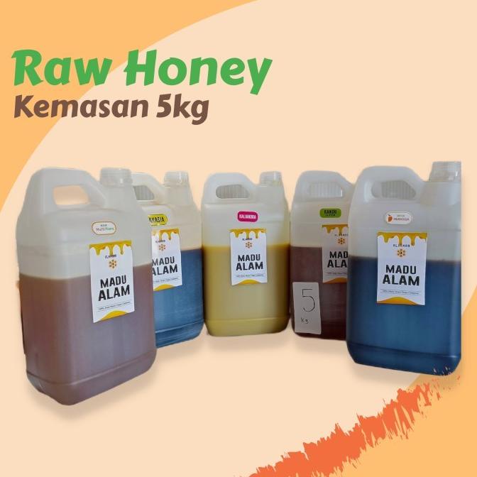 

MADU TERLARIS MADU MURNI 5KG - NEKTAR MULTIFLORA AKASIA KALIANDRA EL09I09A82L