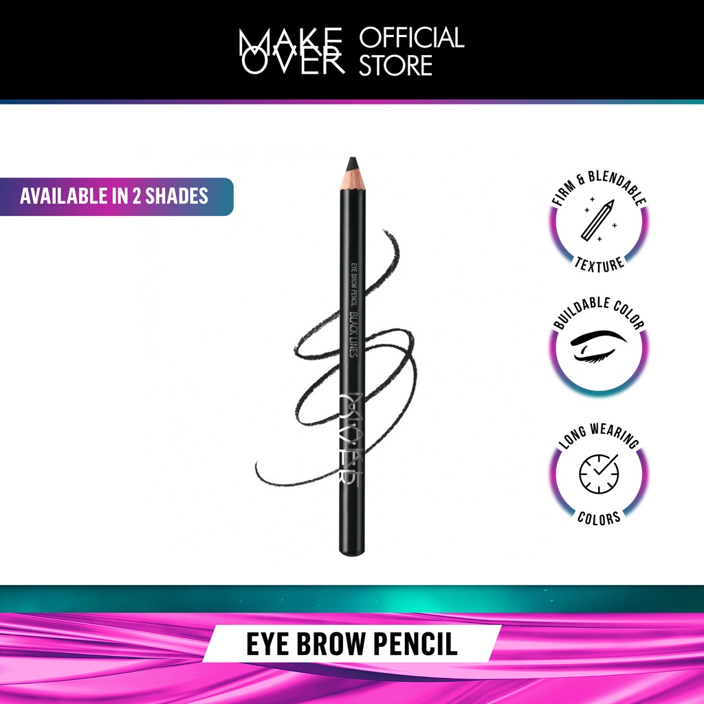 MAKE OVER Eyebrow Pencil 1,14 g - Eye Brow Pencil