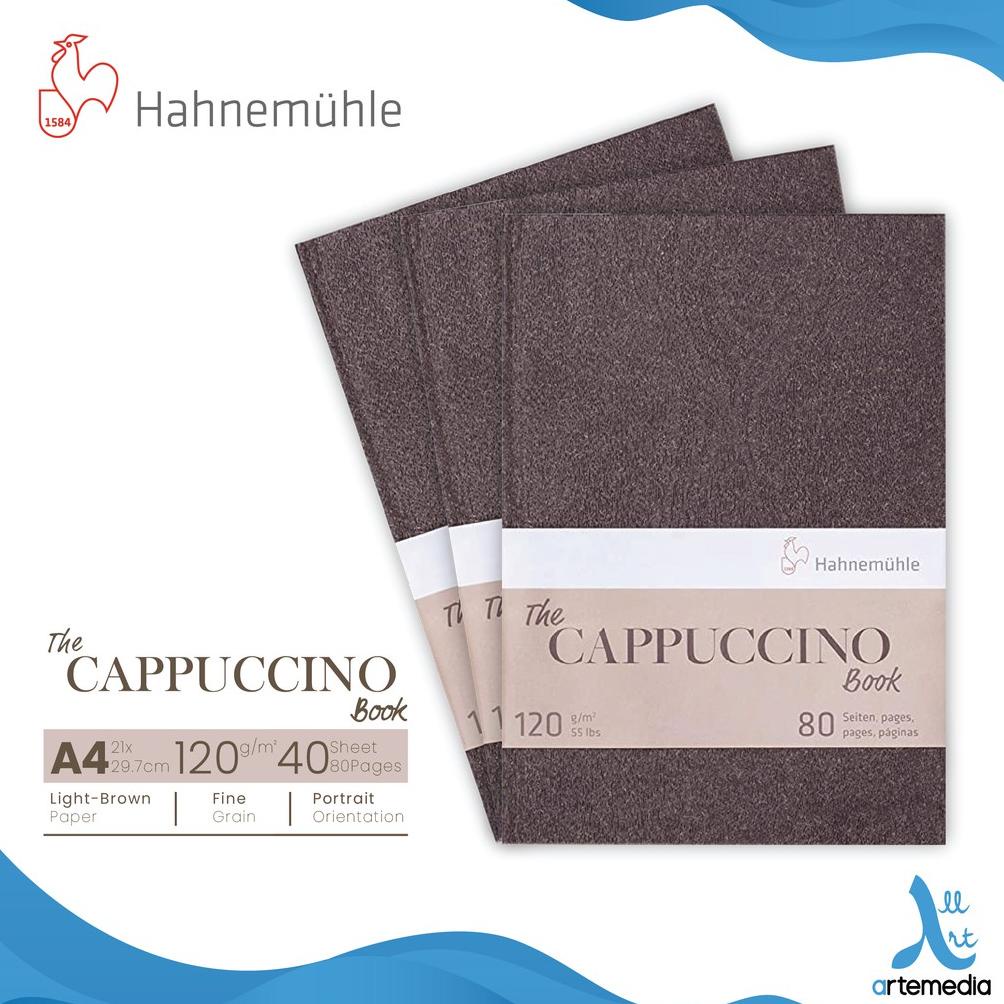 

Buku Sketsa Hahnemuhle The Cappuccino A4 Hard Cover Sketchbook