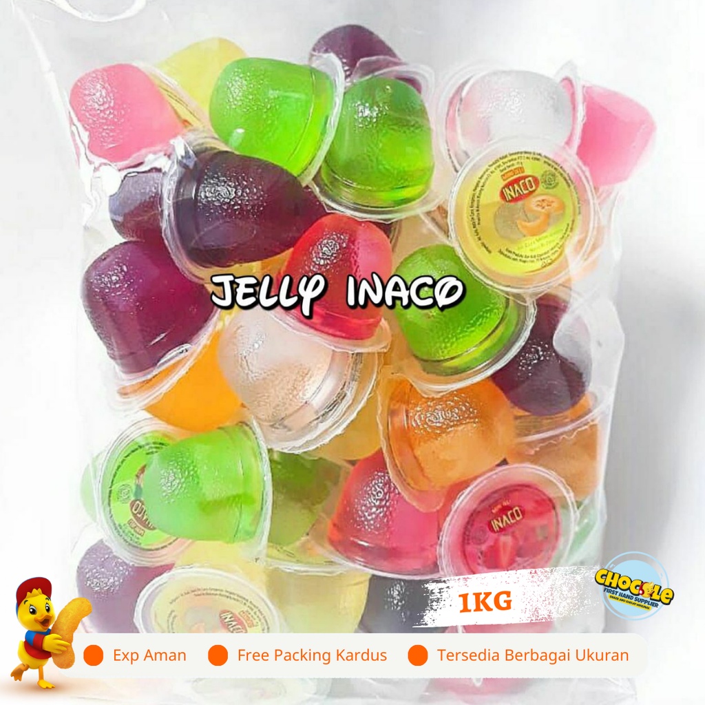 

PROMO 3.3 INACO JELLY MIX FRUIT 1KG || PUSAT GROSIR SNACK DAN COKLAT KILOAN ORIGINAL || INACO KARDUS