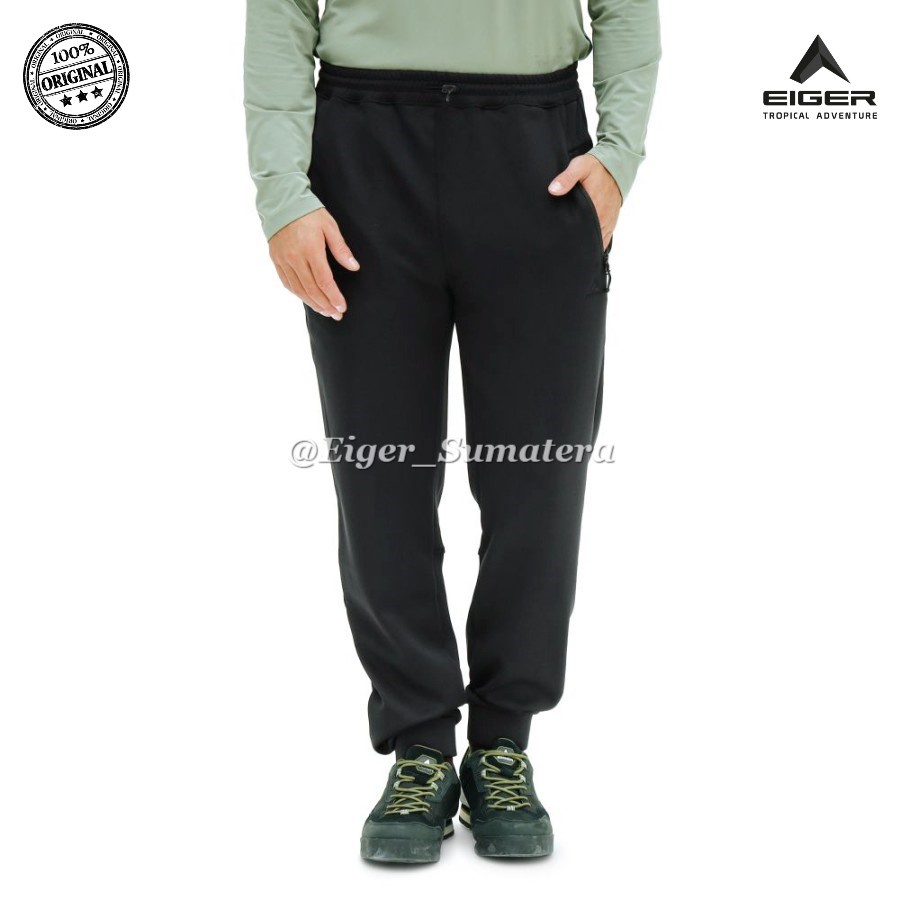 Eiger001 Celana Azonic Light 1.0 - Black 7292 | Celana Jogger Pria Wanita