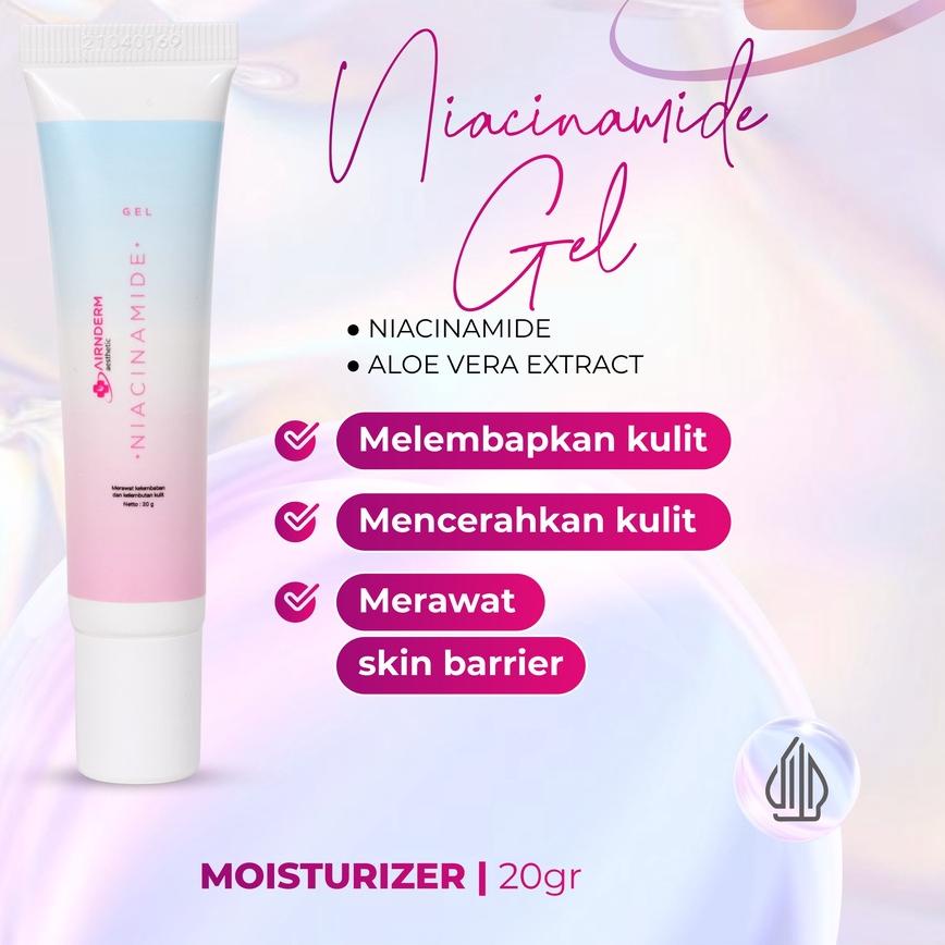 ✸ Airnderm Aesthetic Niacinamide Gel Tube (by AIRIN BEAUTY) ➦