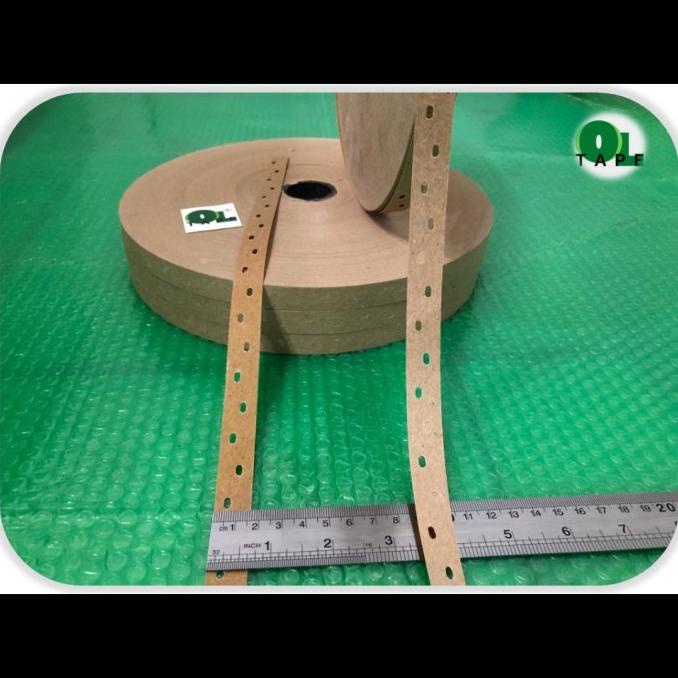 SALE Gummed Tape/ VENEER Tape/ isolasi plywood (16mm x 500 M)