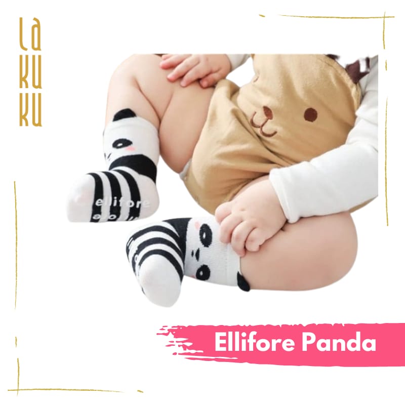 Kaos Kaki Anak Bayi - Kaus kaki Panjang Baby Socks animal cotton anti slip