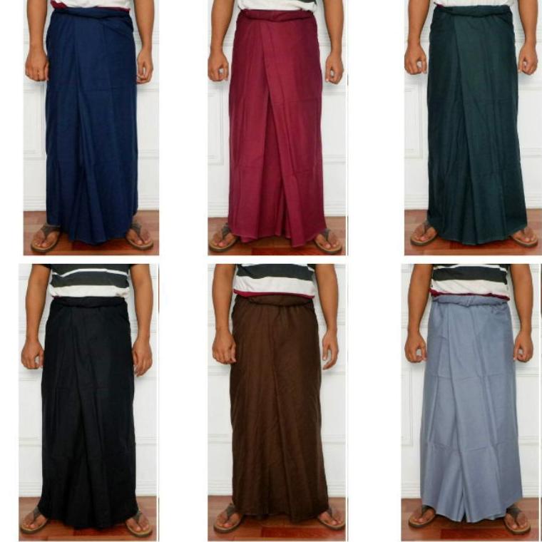 MENARIK polos pria dewasa bahan santung murah