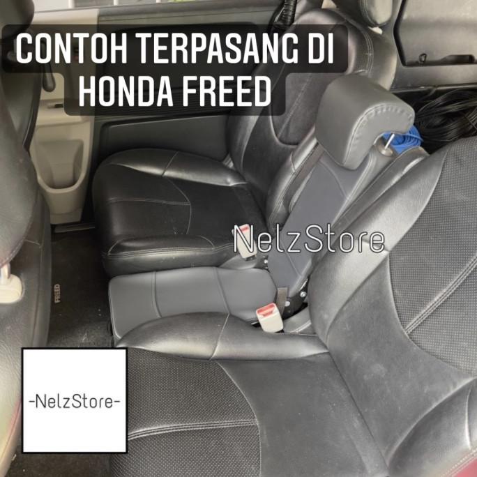 Bangku Tengah / Jok Tengah Wuling Confero BLACK (HEADREST + CUPHOLDER)