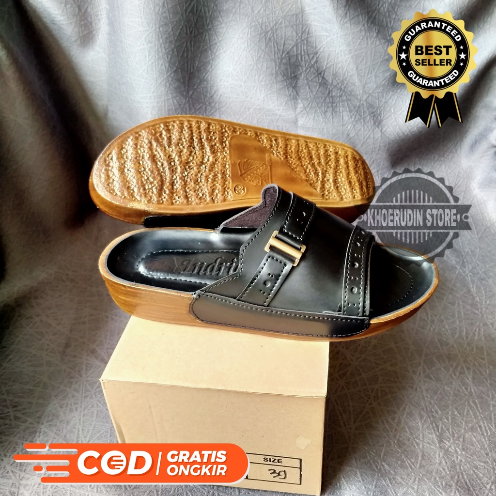 SUPER DEAL Sandal Indrian 405/Sandal Indian/Sandal Indian Kulit/Sandal Kulit Pria/Sandal Kulit