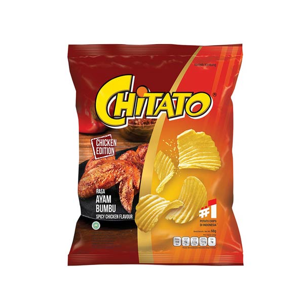 Promo Harga Chitato Snack Potato Chips Ayam Bumbu Spicy Chicken 68 gr - Shopee
