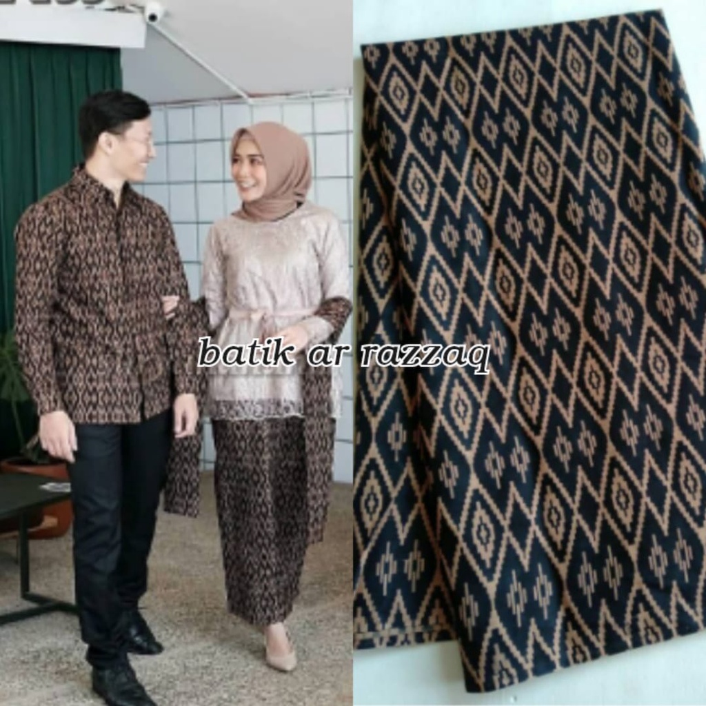 Kain batik printing motif songket kain batik meteran bahan baju kain meteran batik pekalongan