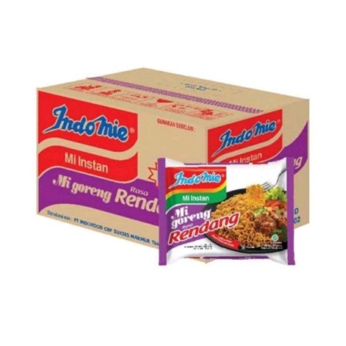 1 DUS - Indomie Mie Instan Indomi Karton Mix - Mi Goreng, Ayam Bawang, Rendang, Ayam Geprek, Kocok Bandung, Empal Gentong, Cabe Ijo, Pop, Kari, Kaldu Special Isi 40 Bungkus [Gratis Ongkir]