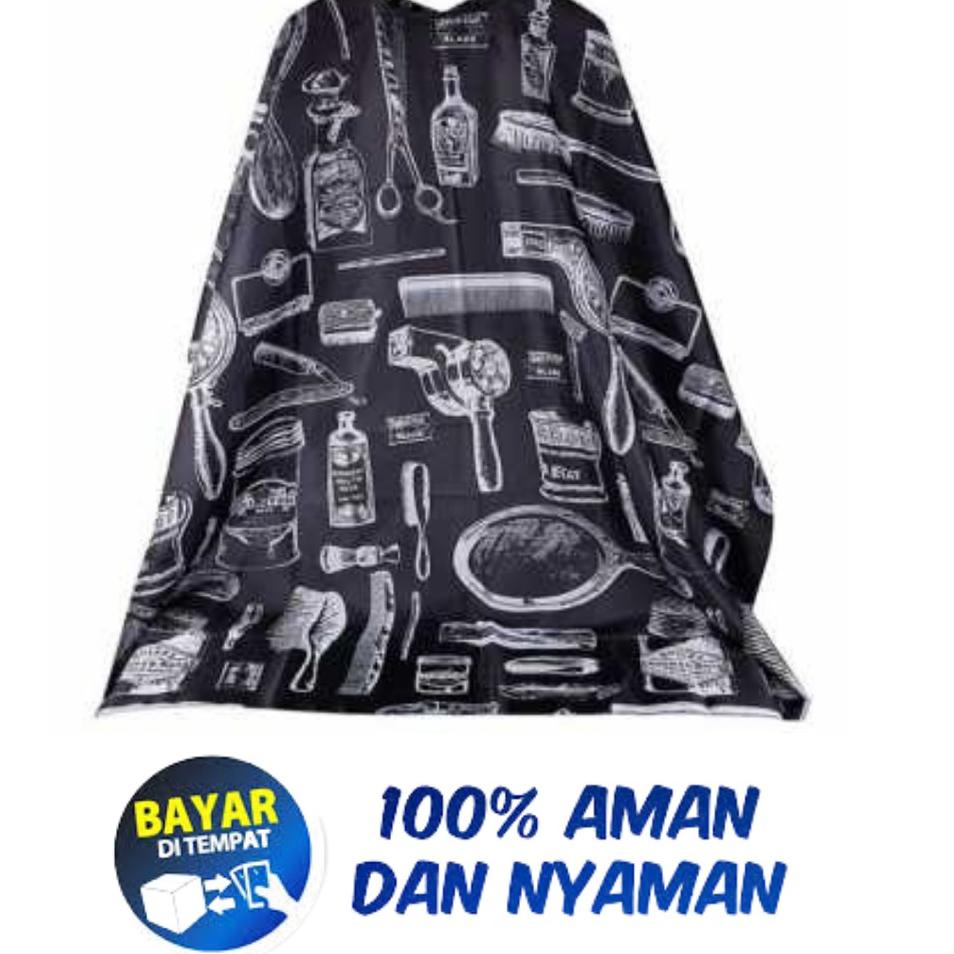 ORIGINAL% jubah cukur / Jubah Apron Pangkas Rambut Salon Barbershop