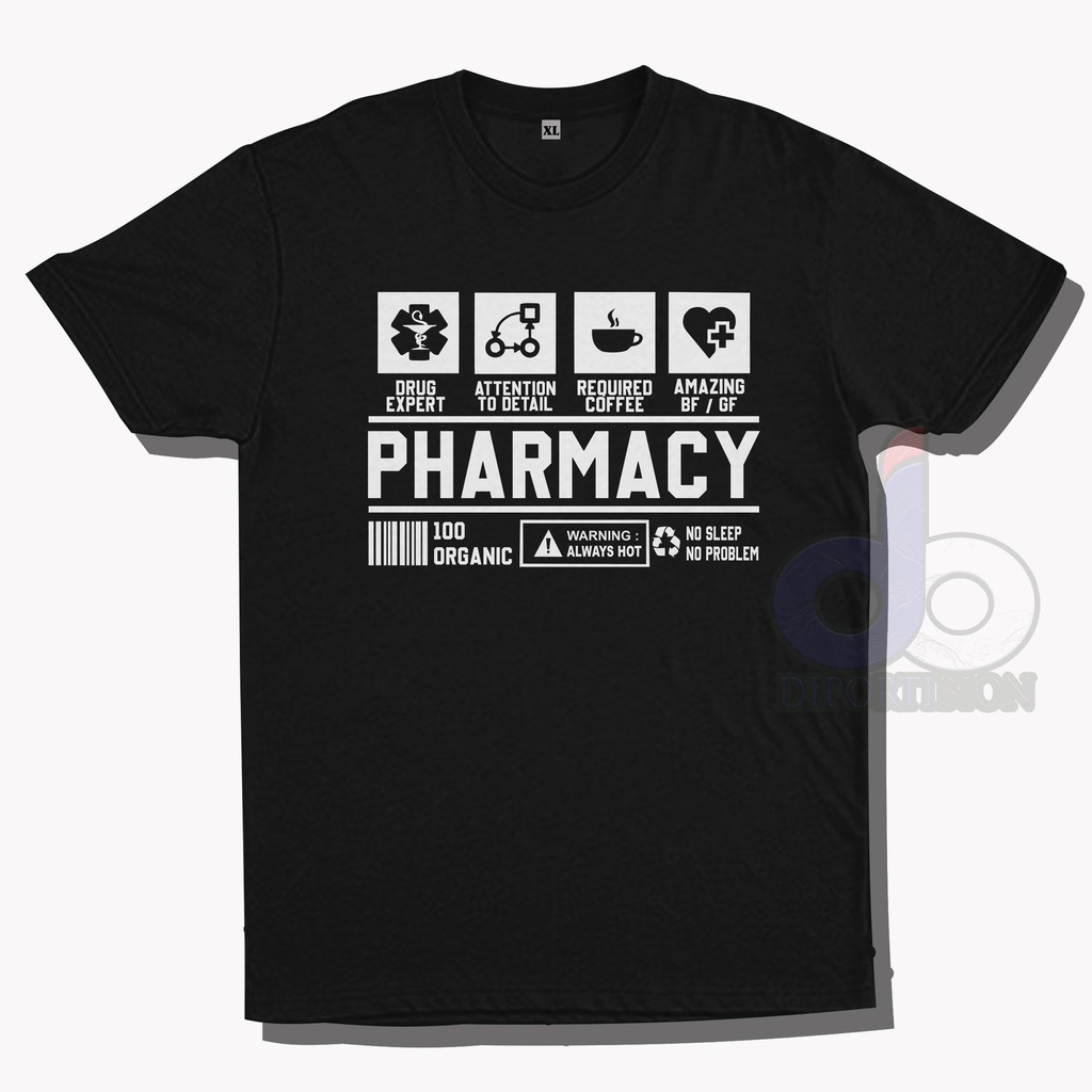 PHARMACY KAOS LENGAN PENDEK / KAOS LENGAN PENDEK PHARMACY