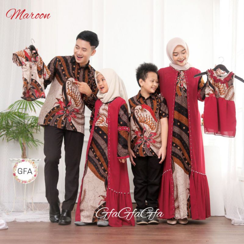 Baju Couple Keluarga || Baju Koko Couple || Baju Gamis Terbaru Lebaran 2023