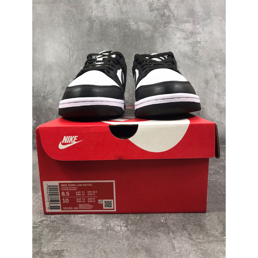 Dunk SB Low Black White, 100% Real Pic.