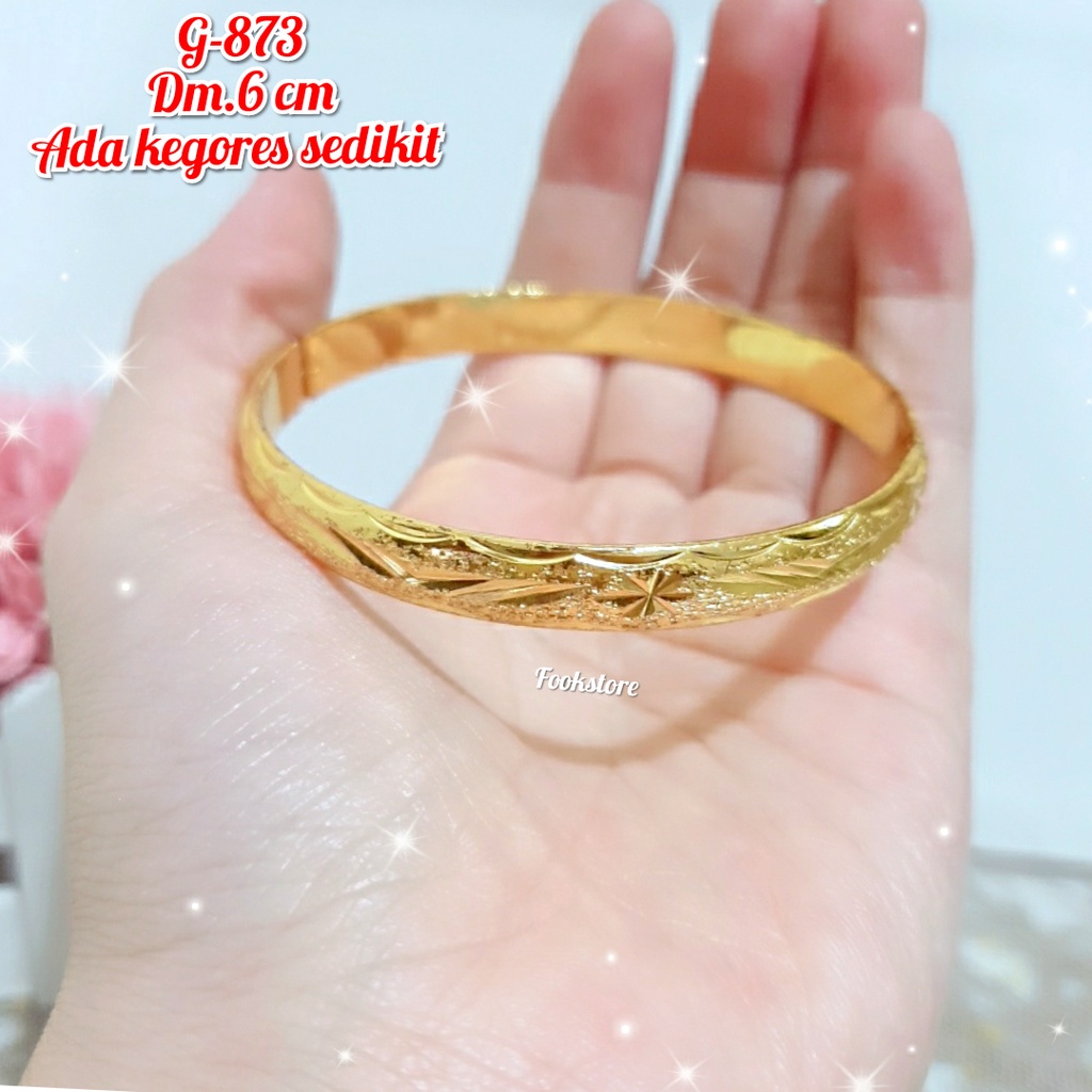 GELANG BANGLE DEWASA ANTI ALERGI/G-873