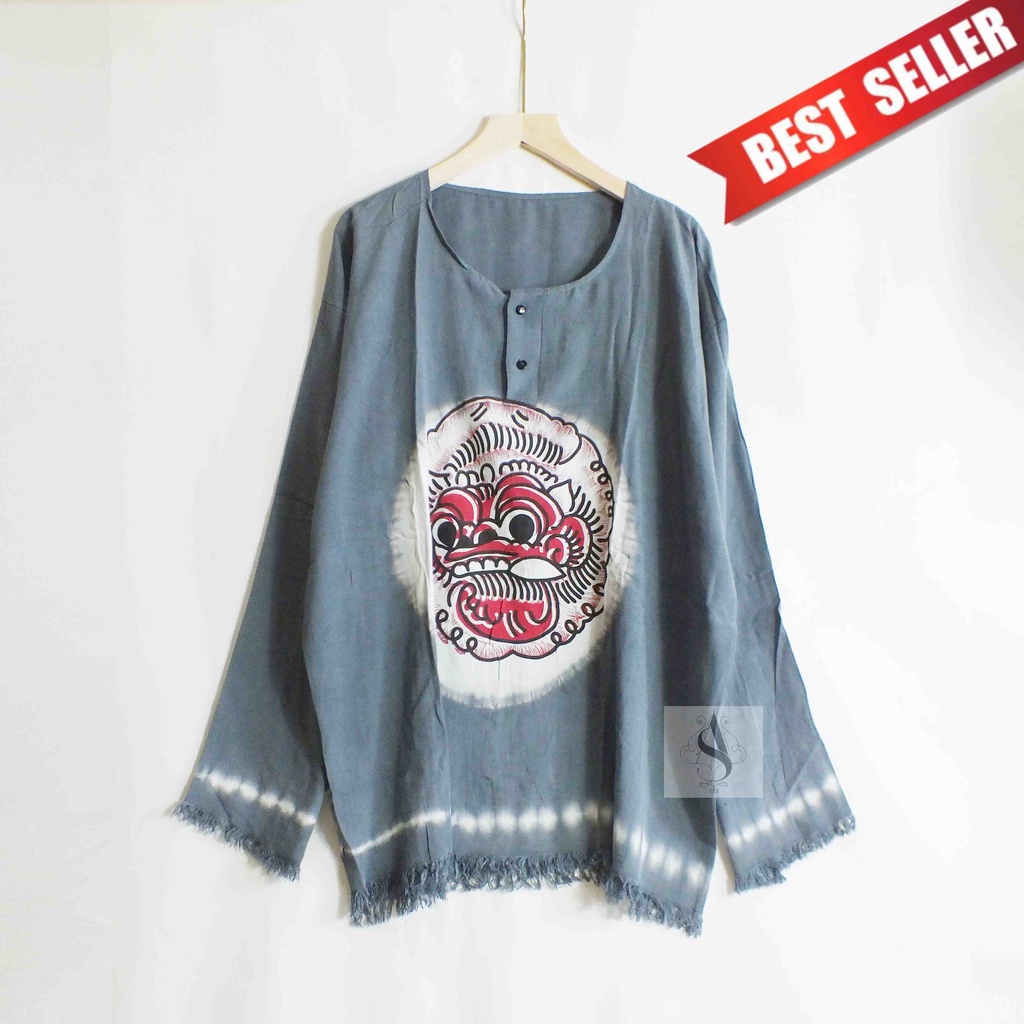 PROMO GROSIR - Baju bali lengan panjang - pria dan wanita - bahan katun