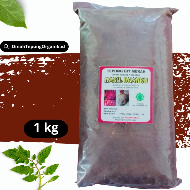 

Tepung BIT MERAH Organik kemasan 1 KG/Bubuk BIT MERAH Organik kemasan 1 KG/Bit Merah bubuk kemasan 1 KG/Red Beetroot organic flour 1 KG/Red Beetroot powder 1 KG/Serbuk Bit Merah kemasan 1 KG
