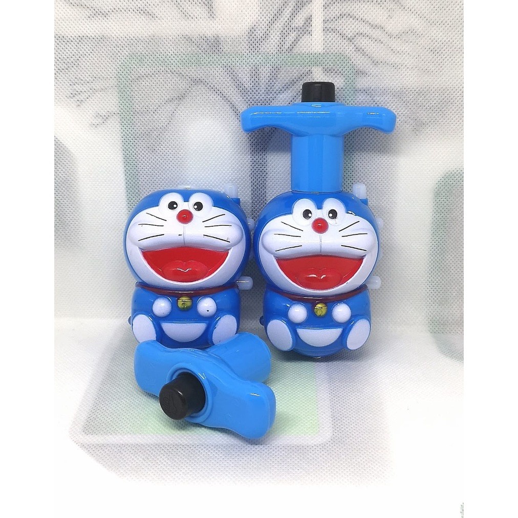 Gasing Karakter Lampu LED &amp; Musik - Mainan Gangsing Flashing Top | Doraemon | Minion | UFO | Bola | My Little Pony | Paw Patrol | Bebek