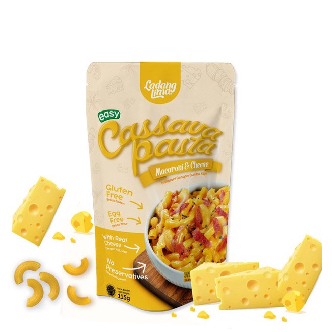 Ladang Lima Cassava Pasta Mac &amp; Cheese