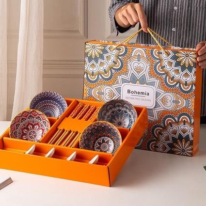 BOOMING SOUVENIR MANGKOK JEPANG SET ISI 2 ATAU 4 MANGKOK KERAMIK / MANGKOK JEPANG MANGKOK SUP HAMPER