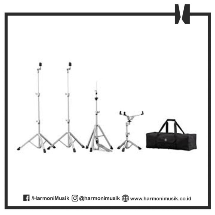 Terlaris Yamaha Hw3 Hw-3 Drum Hardware / Stand Hi-Hat Hhs3 Cymbal Cs3 Snare Ss3