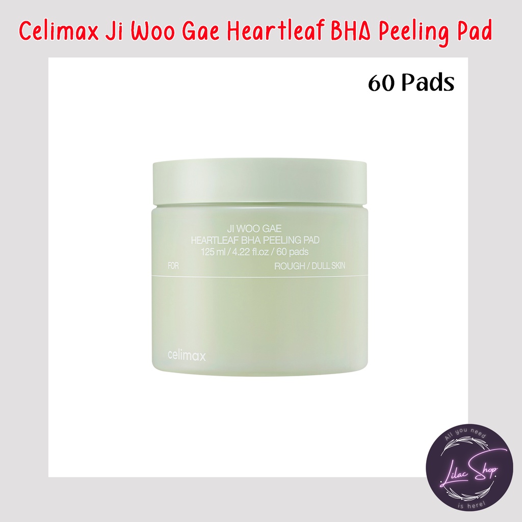 CELIMAX JI WOO GAE HEARTLEAF BHA PEELING PAD