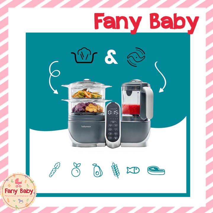 BABYMOOV NUTRIBABY PLUS / BLENDER MAKAN BAYI