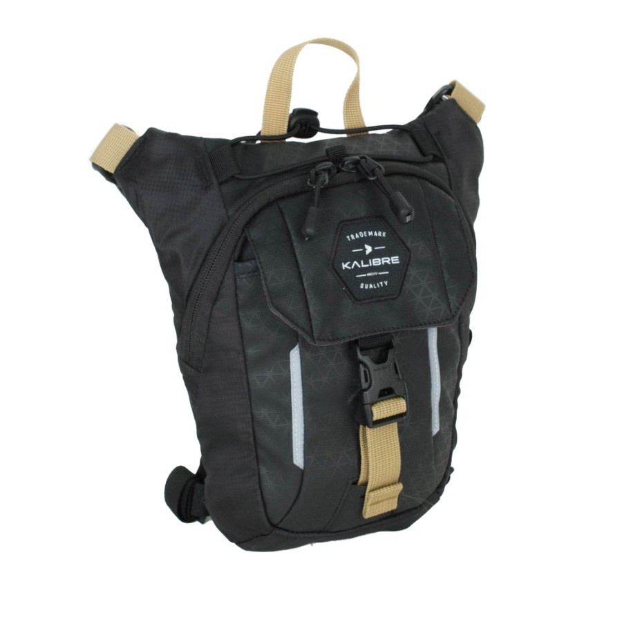 Tas Selempang Pria Kalibre Argyle Thigh Bag/Legpack 922021000 Tas Paha Travel Pouch 922021 000 Hitam