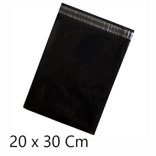 

Polymailer Hitam Glossy Premium Ukuran Kecil 17x30 Isi +/-100 Lembar