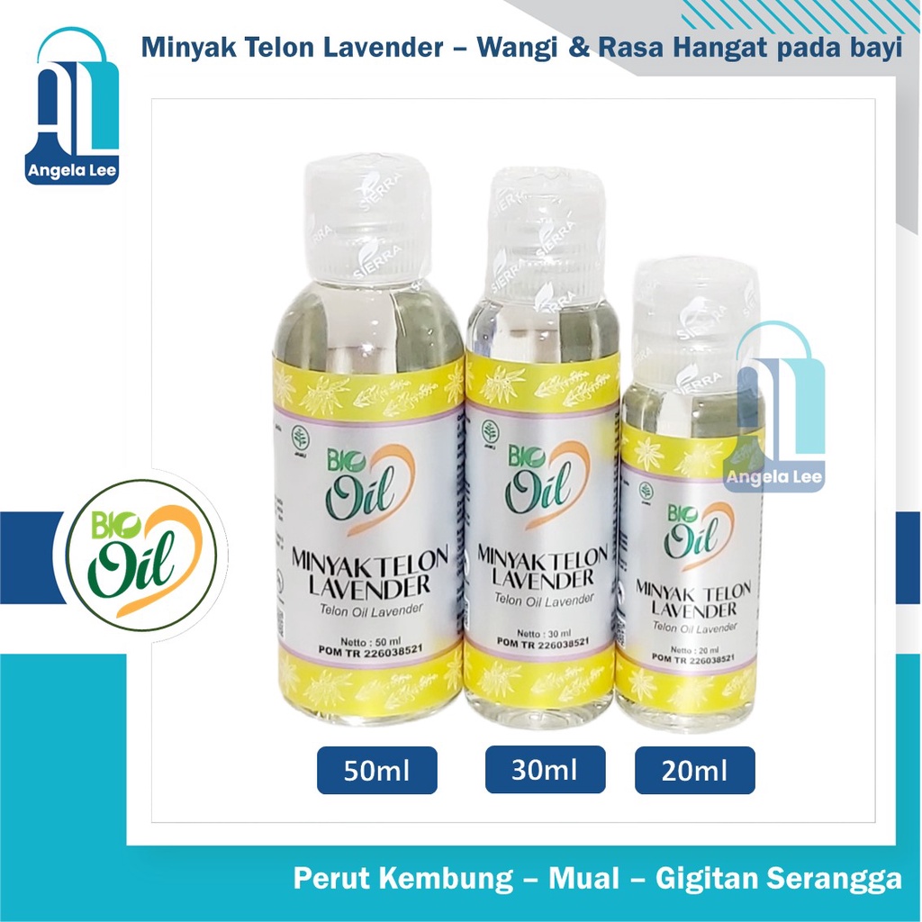 BIO OIL Minyak Telon Essential Oil Lavender Wangi Alami Bayi Anti Gigitan Serangga