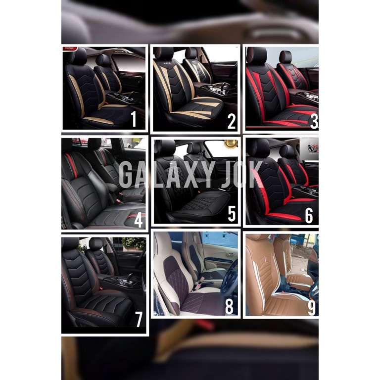 Cover jok mobil+bungkus jok mobil+kulit jok mobil+sarung jok mobil+2 baris+yaris+ayla+agya+swift+bah