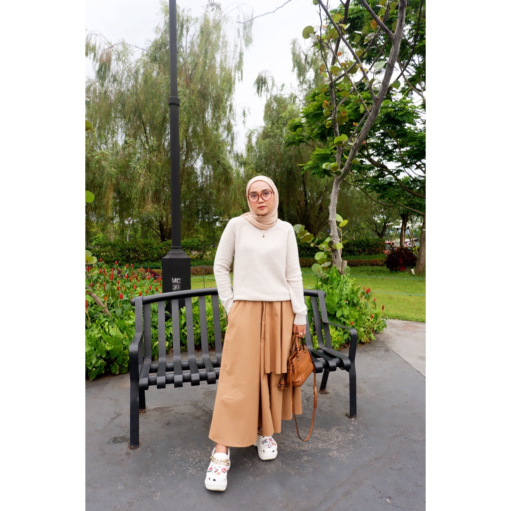 ZEA SKIRT UNIQUE.LIKE/RokWanita/Rok/Skirt/Pakaian/Fashion/FashionMuslim/RokMuslim/RokKorea/KoreaStyl