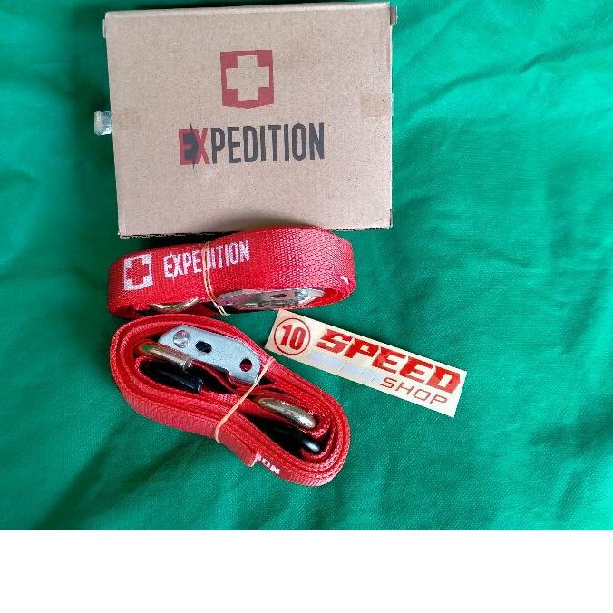 ✺ tali tie down ex tali tie down TIE DOWN MOTOR TRAIL STRAPS Pengikat Motor Trail EX ♙