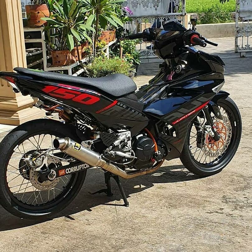 Knalpot ROB1 MX King Y15ZR EXCITER  TYGA - Knalpot Mx King