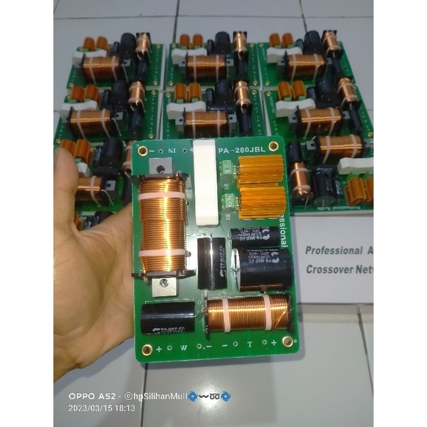 CROSSOVER PA 280 JBL/CROSSOVER PASIF/CROSSOVER 2 WAY