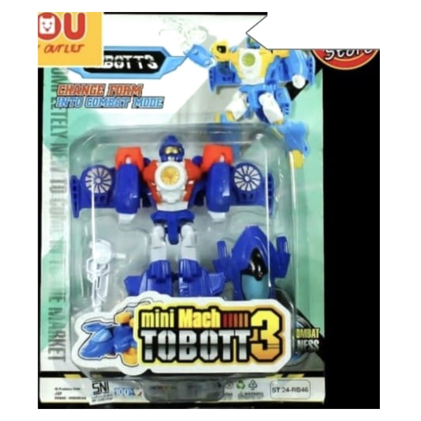 MAINAN ROBOT TOBOT ANAK