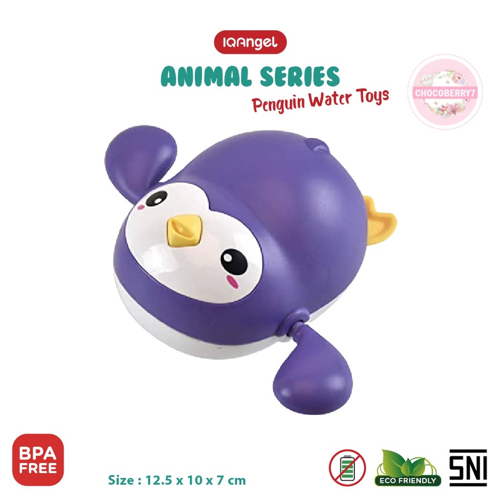 IQAngel Penguin Water Toys IQC01 / Mainan Mandi Bayi / Mainan Air Bayi Pinguin Berenang