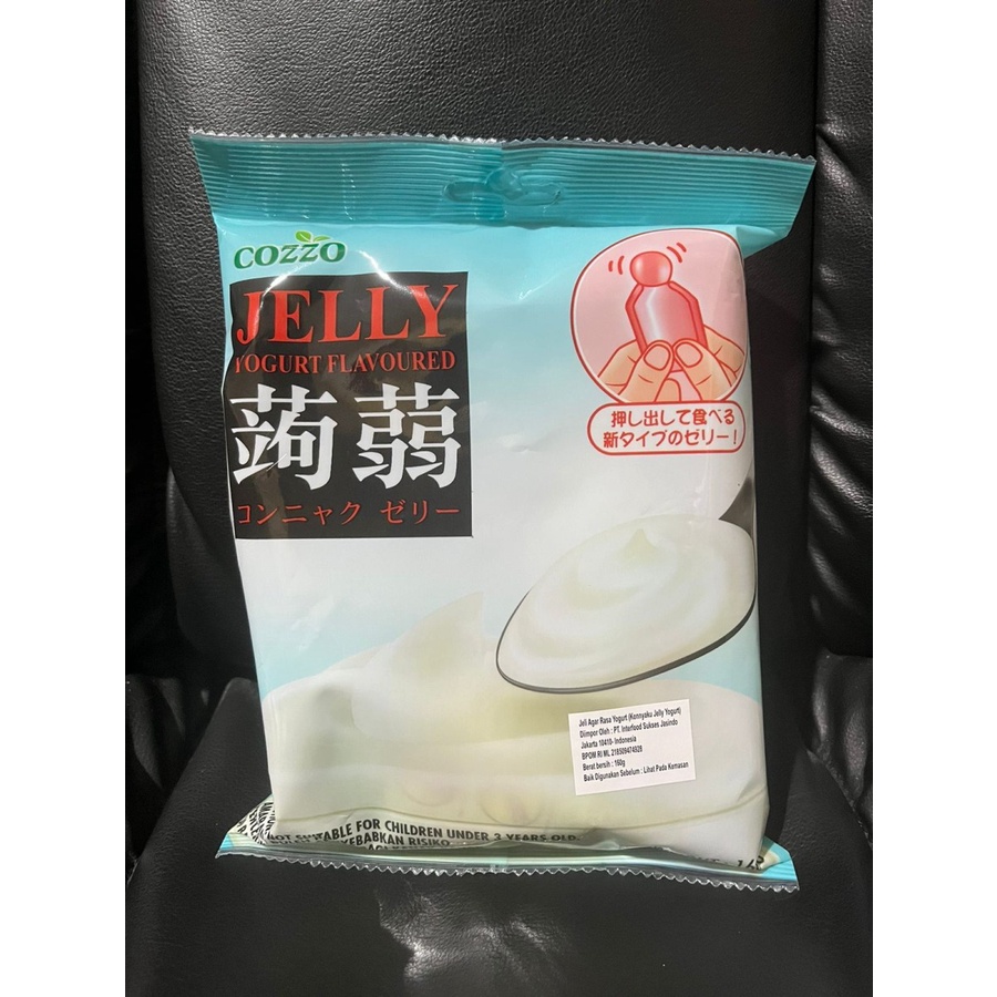 Cozzo Jelly Agar Rasa Yogurt / Konnyaku Jelly Rasa Yogurt 160grm