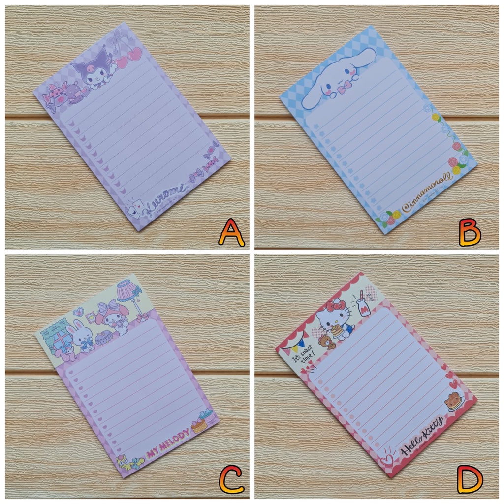 

MEMO SOBEK MELODY CINAMOROLL (9.5X14.5)