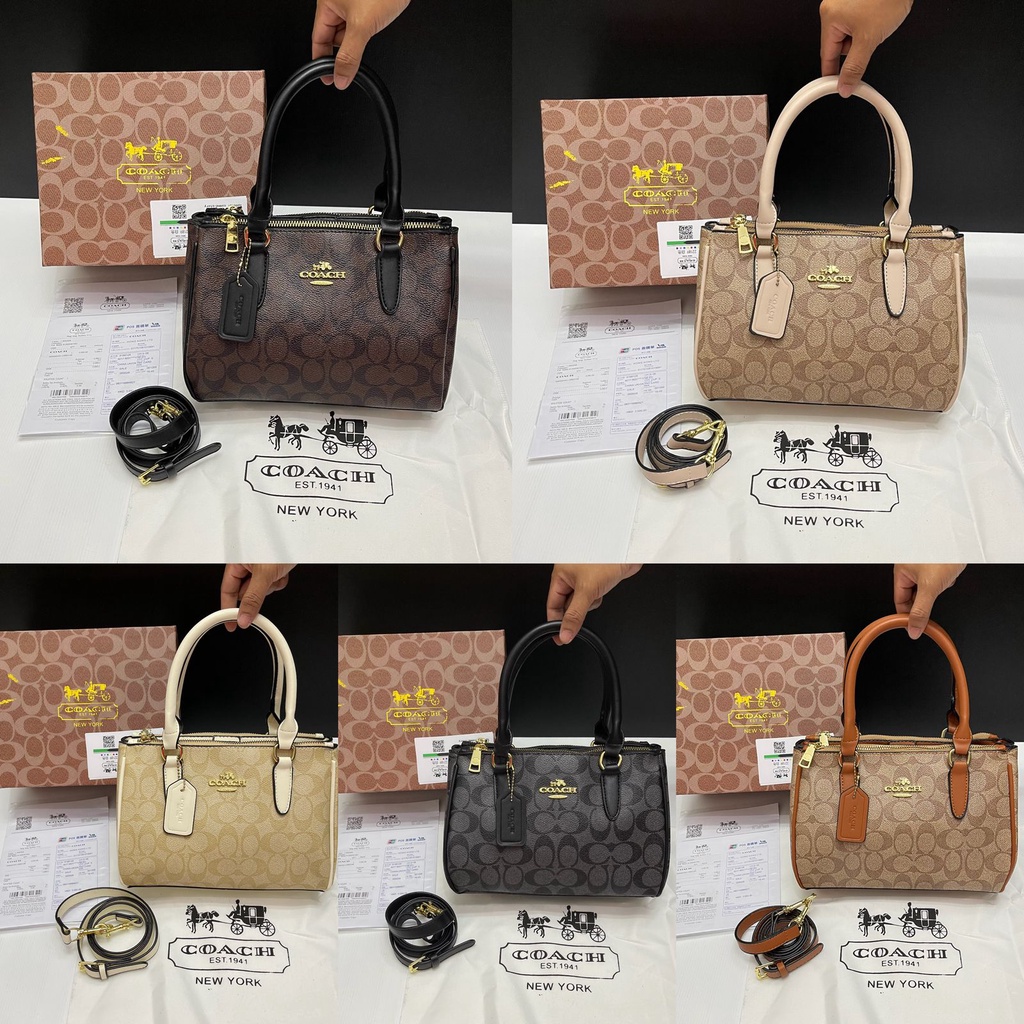 Coach Mini Surrey Carryall satchel bag tas selempang wanita sb