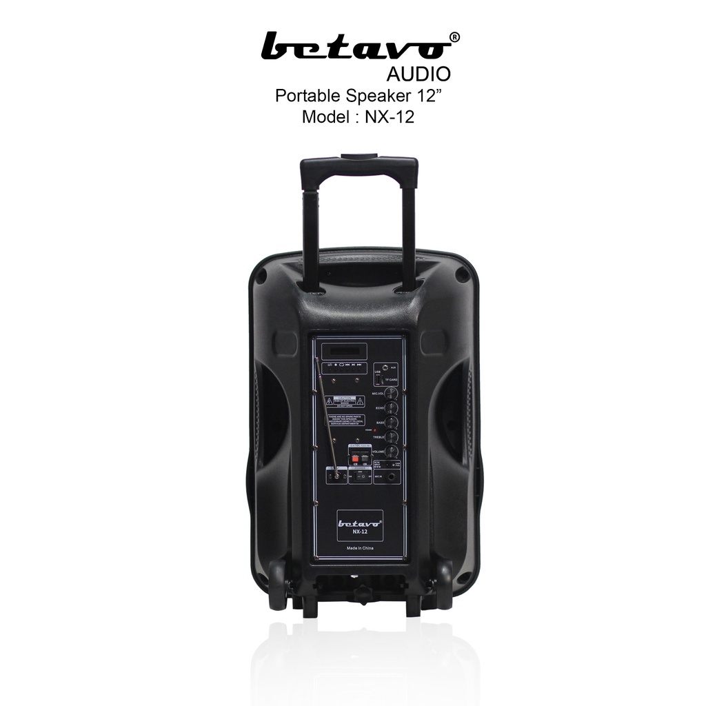 SPEAKER AUDIO PORTABLE TYPE NX-12 BETAVO