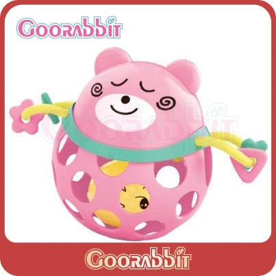 Mainan Rattle / Teether Bayi 0-12 Bulan Desain Hewan