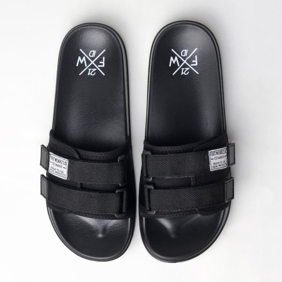 HARGA SPESIAL Footwear21.Id - Freddo Full Black | Freddo Full White | Freddo Army Black | Slippers |