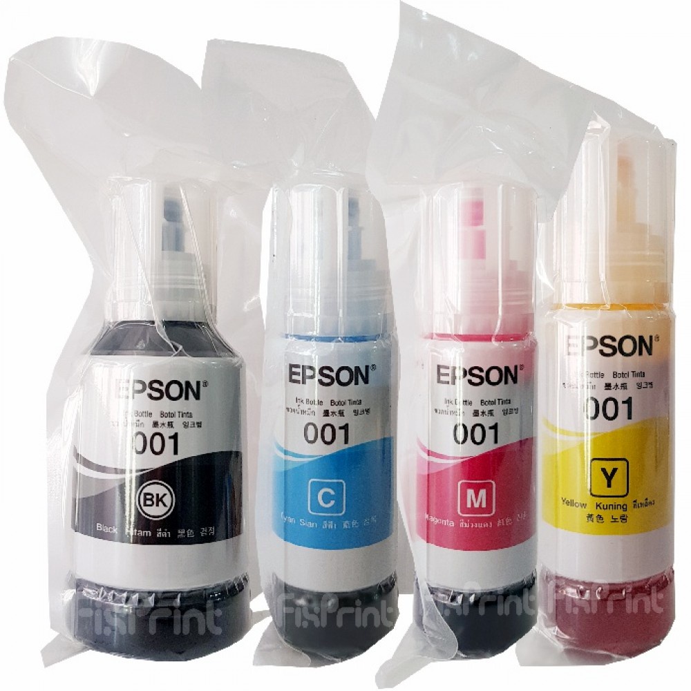 Tinta Refil 001 C13T03Y200 Loosepack Non Box Printer L4150 L4160 L4260 L6160 L6260 L6170 L6270 L6190