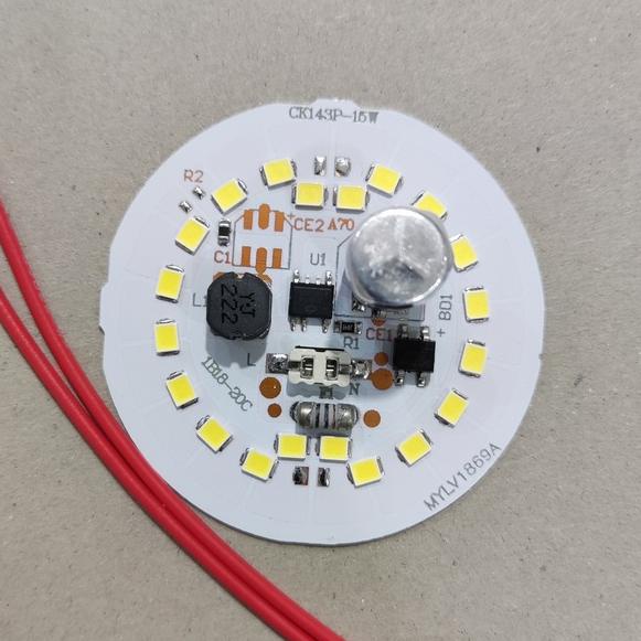 PALING AMPUH✌️>>> LED PCB 15W Putih Terang Mesin Lampu Bohlam 15 watt AC 220 - 240 V DOB